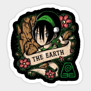 Earth Tattoo Sticker